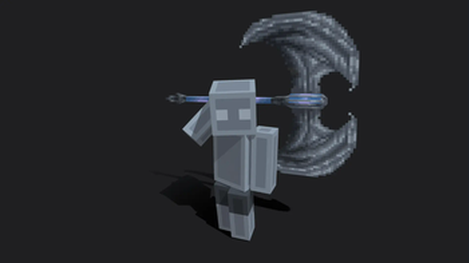 Mace to Greataxe texture pack preview